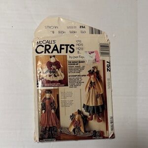 McCall's Crafts The Great Bunny Cover-Up Pattern. Vintage